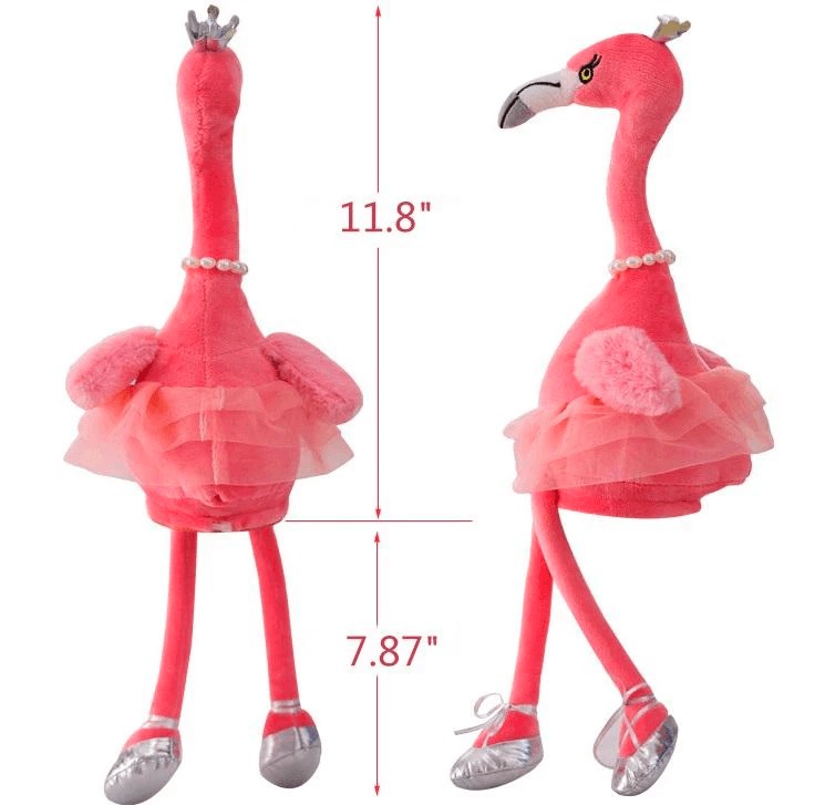 (❤️WOMEN'S DAY FLASH SALE - 50% OFF) 2021 NEW ELEGANT BALLET STYLE SINGING FLAMINGO PLUSH TOY - Image 6