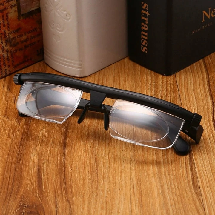 Focus Adjustable Eyeglasses -6 To +3 Diopters Myopia Glasses Reading Glasses - Image 3
