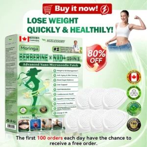 💖💖 AGELESSORY® 𝙈𝒐𝒓𝒊𝒏𝒈𝗮 · 𝗕𝗲𝗿𝗯𝐞𝐫𝐢𝐧𝙚 × 𝙉𝑨𝑫+ 𝟏𝟎-𝙞𝙣-𝟏 𝘼𝒅𝒗𝒂𝒏𝒄𝒆𝐝 𝐍𝐚𝐧𝙤 𝙈𝙞𝙘𝙧𝙤𝙣𝒆𝒆𝒅𝒍𝐞 𝐏𝐚𝐭𝙘𝙝(𝐉𝐮𝐬𝐭 𝐨𝐧𝐜𝐞 𝐚 𝐝𝐚𝐲, 𝐯𝐢𝐬𝐢𝐛𝐥𝐞 𝐜𝐡𝐚𝐧𝐠𝐞𝐬 𝐢𝐧 𝟕 𝐝𝐚𝐲𝐬） ✅ 𝐅𝐨𝐫 𝐨𝐛𝐞𝐬𝐢𝐭𝐲, 𝐝𝐢𝐚𝐛𝐞𝐭𝐞𝐬, 𝐬𝐥𝐞𝐞𝐩 𝐚𝐩𝐧𝐞𝐚, 𝐣𝐨𝐢𝐧𝐭 𝐢𝐬𝐬𝐮𝐞𝐬, 𝐚𝐧𝐝 𝐦𝐨𝐫𝐞