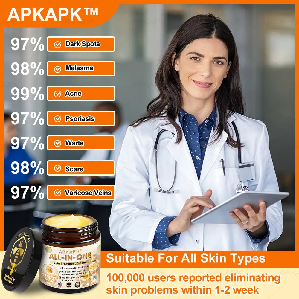 Effective All-in-One Skin Treatment Cream - Image 2