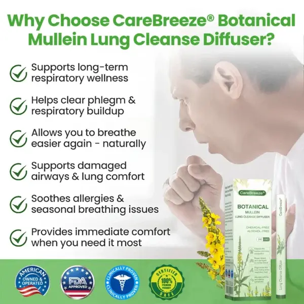 Botanical Mullein Lung Cleanse Diffuser - Image 3