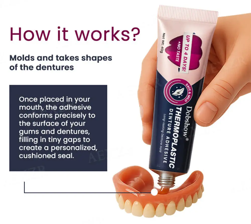 ๐ฅ๐๐๐๐๐๐๐ฟ ๐๐๐๐พ๐๐ผ๐ Thermoplastic Denture Adhesive - Image 8