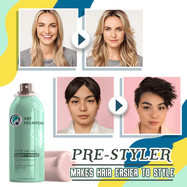 Dry Shampoo Fluffy Volumizing Hair Spray - Image 3