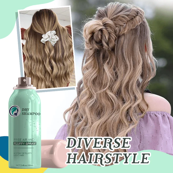 Dry Shampoo Fluffy Volumizing Hair Spray - Image 4