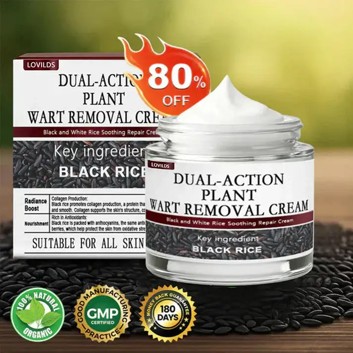 Black Rice Skin Repair Cream – Clinically Tested Wart & Skin Tag Remover