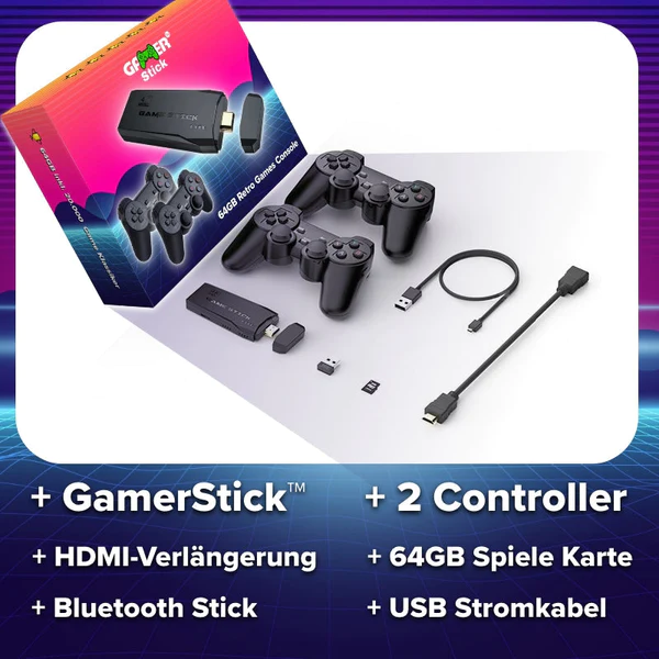 - 20.000 Retro Spiele + Kabellose Controller - Image 4