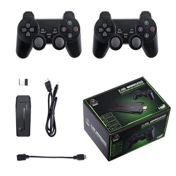 Gamestick Retro 4K mit 2 Wireless Controllern 10.000 Spiele - Image 6