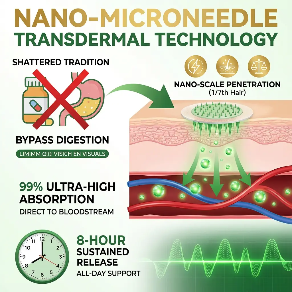 MORINGA BERBERINE & NDA+NMN Advanced Nano Microneedle Patch - Image 4