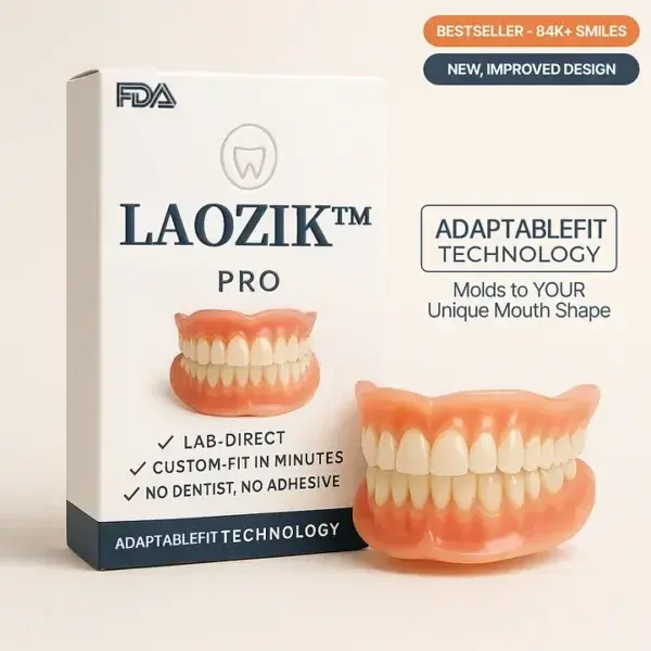 Custom-Fit Functional Dentures — Perfectly Fitted in Minutes at Home