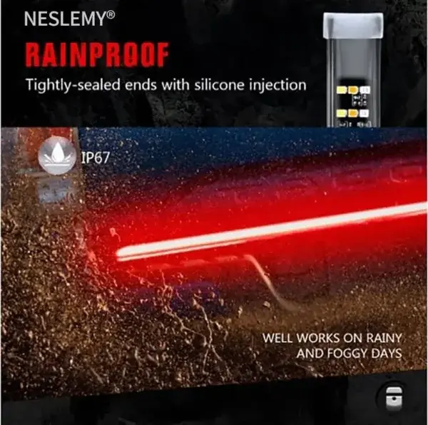 60-Inch LED Light Bar Strip for Epic Nights - Image 11