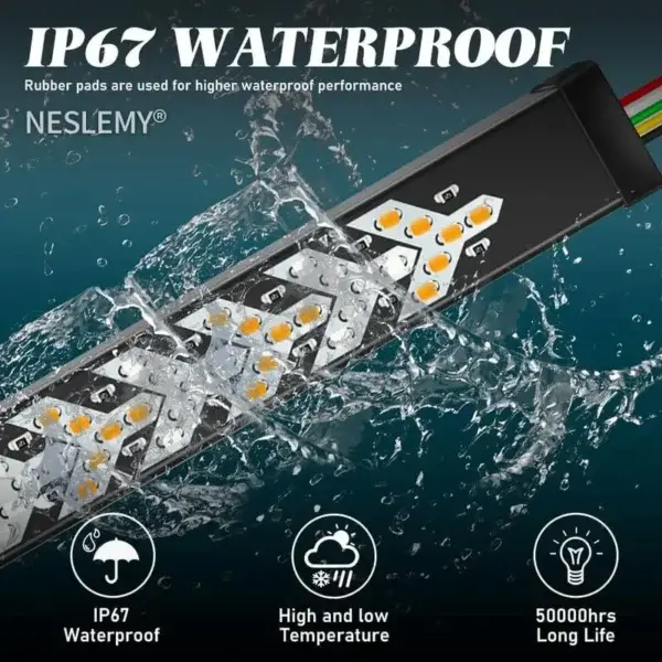 60-Inch LED Light Bar Strip for Epic Nights - Image 6