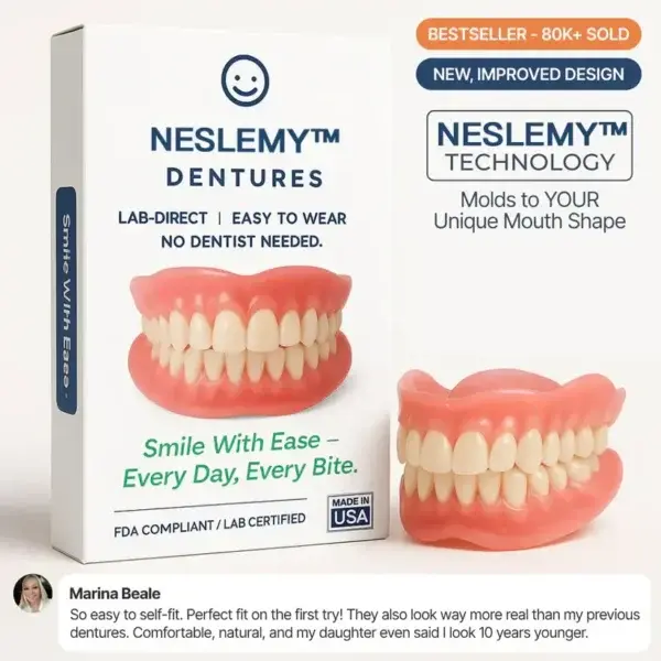 Custom-Fit Functional Dentures – Perfectly Fitted in Minutes at Home