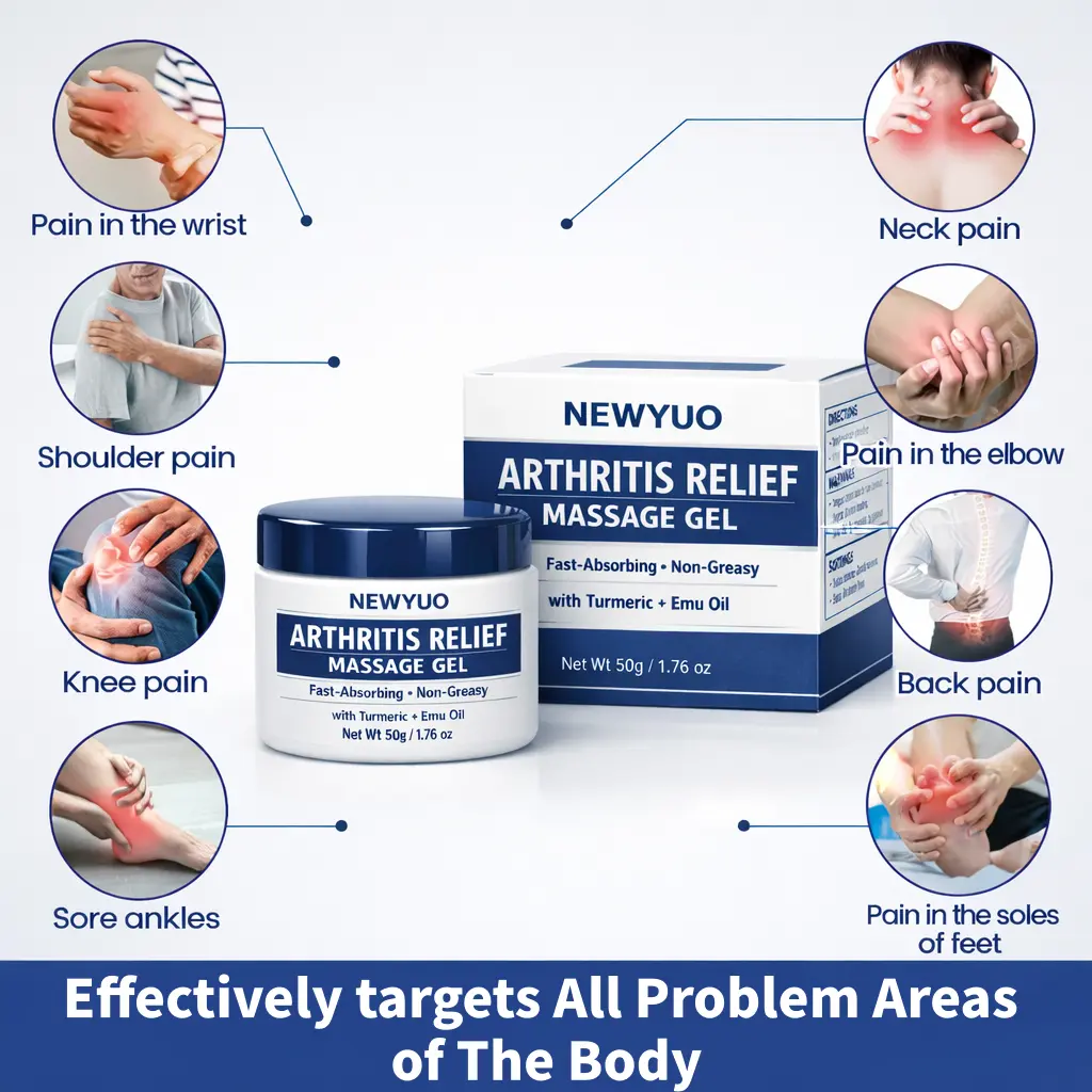 Turmeric + Emu Oil Arthritis Relief Massage Gel - Image 2