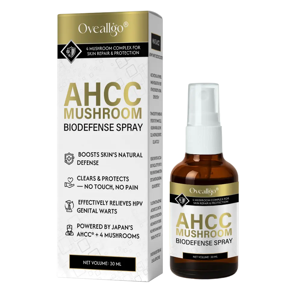 AHCC Mushroom HPV Genital Warts Eraser Spray