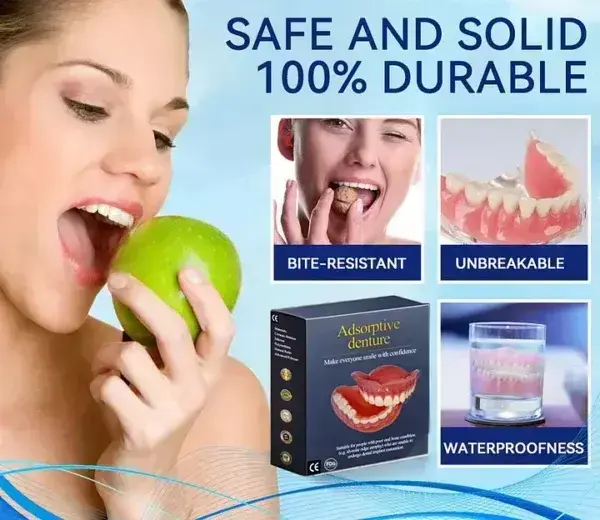 Adhesive teeth (upper and lower) - Image 3