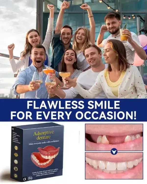 Adhesive teeth (upper and lower) - Image 4