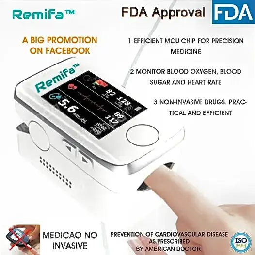Precision Glucose Monitoring Premium Non-invasive Medical Device + Exclusive Gift