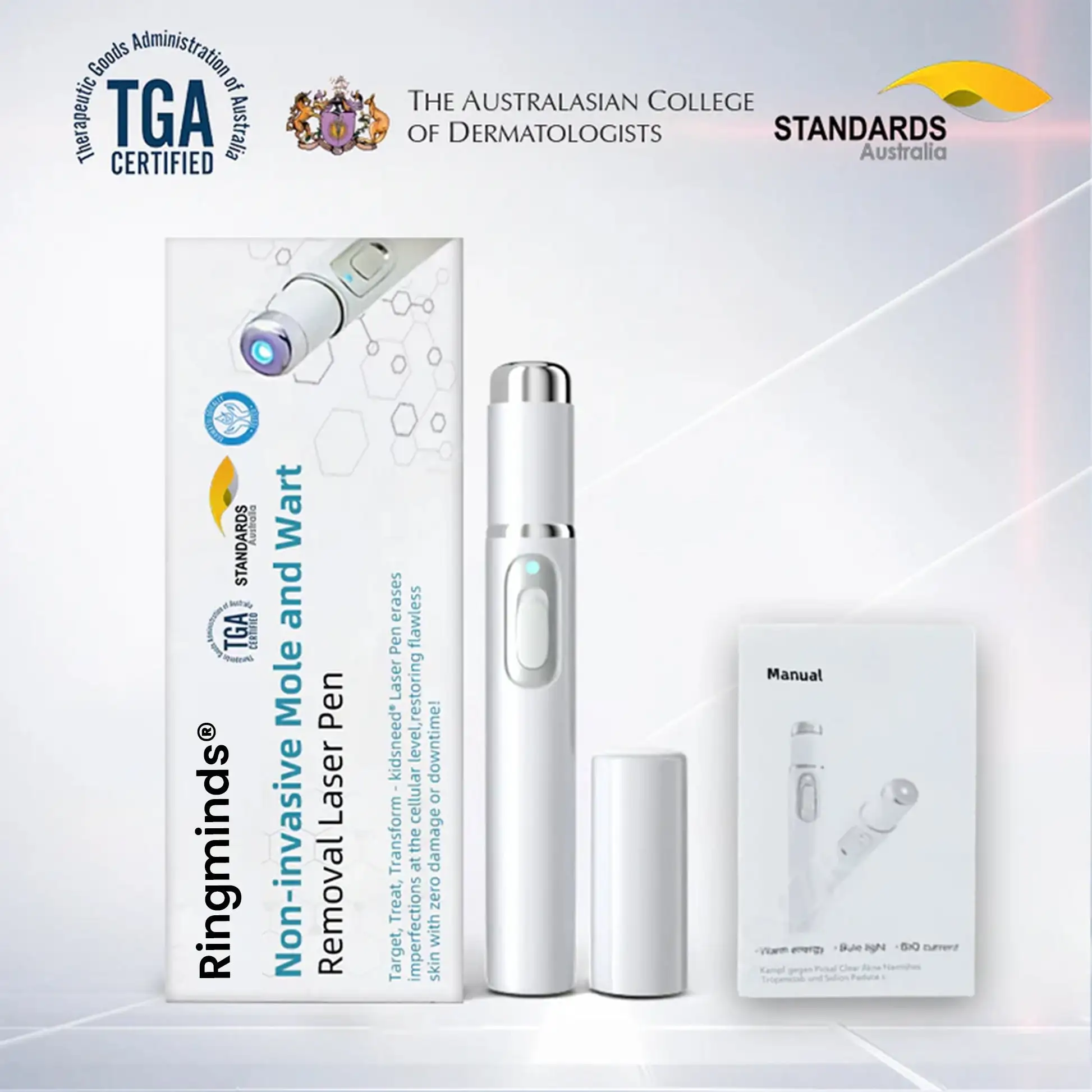 Non-invasive Mole & Wart Removal Laser Pen