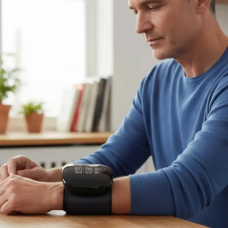 -Portable and Accurate Wrist Blood Pressure Monitor - Image 9