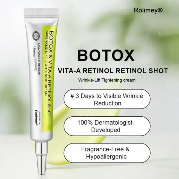 Botox & Vita-A Retinol Shot Tightening and Wrinkle-Reducing Cream - Image 10
