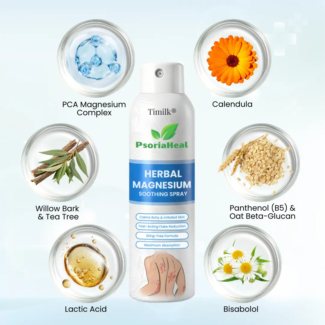 PsoriaHeal Herbal Magnesium Soothing Spray - Image 6