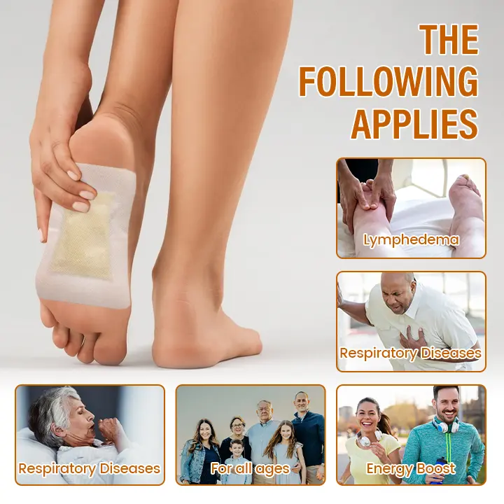 SlimFlow Bee Venom Lymphatic Detox Foot Patches - Image 4