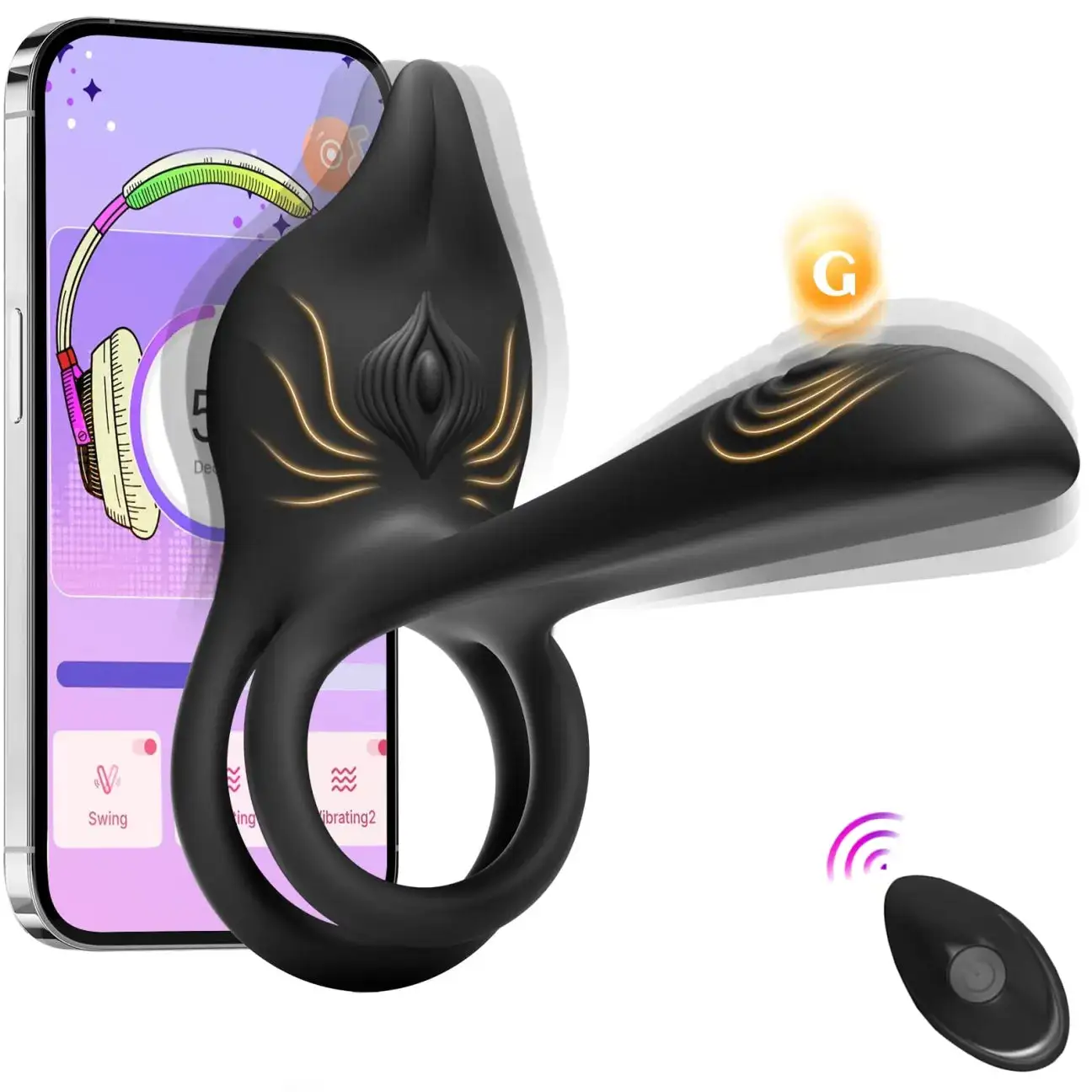 Enchanted Girl Luxe Smart Vibrating Ring - Image 11