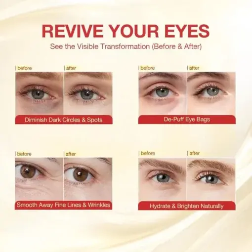 Eye Mask with Bio-Collagen - Peptide Complex Vitamin C - Image 5