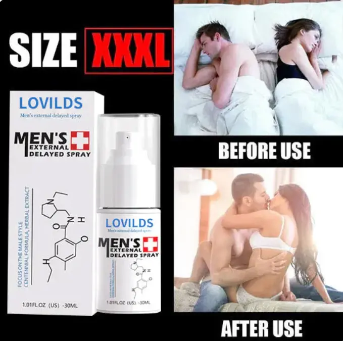 LOVILDS Men’s Long-Lasting and Stronger Delay Spray - Image 2