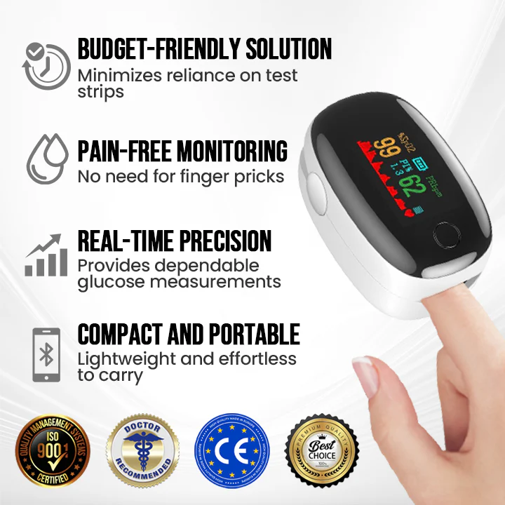 Winter Sale SugarSense High-Precision Glucose Monitoring Device - Image 2