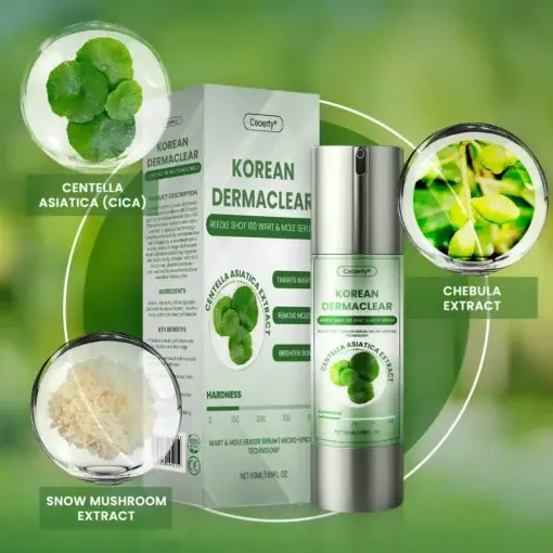 Korean DermaClear Reedle Shot 100 Wart & Mole Serum - Image 7