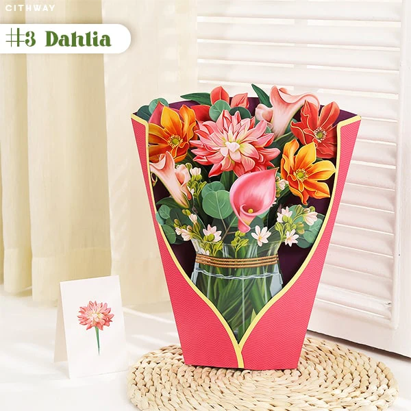 Mother's Day Pop-up Bouquet Card - Image 5
