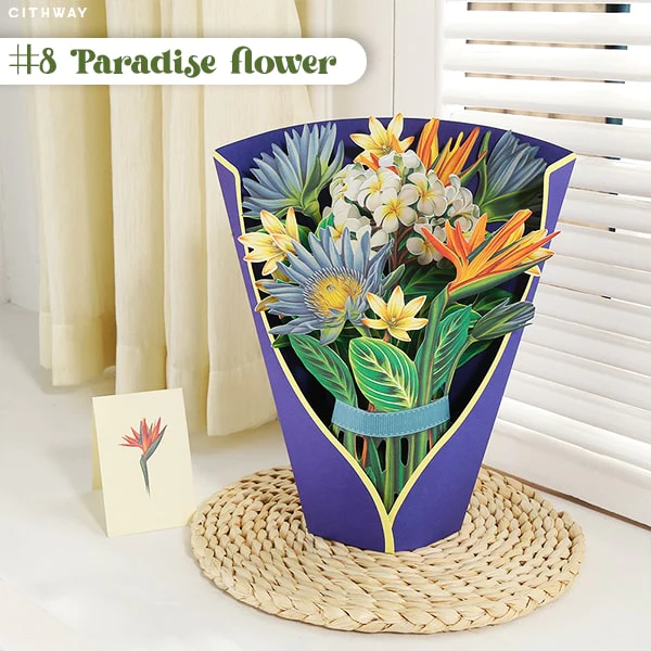 Mother's Day Pop-up Bouquet Card - Image 2