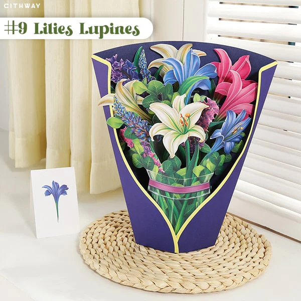 Mother's Day Pop-up Bouquet Card - Image 3