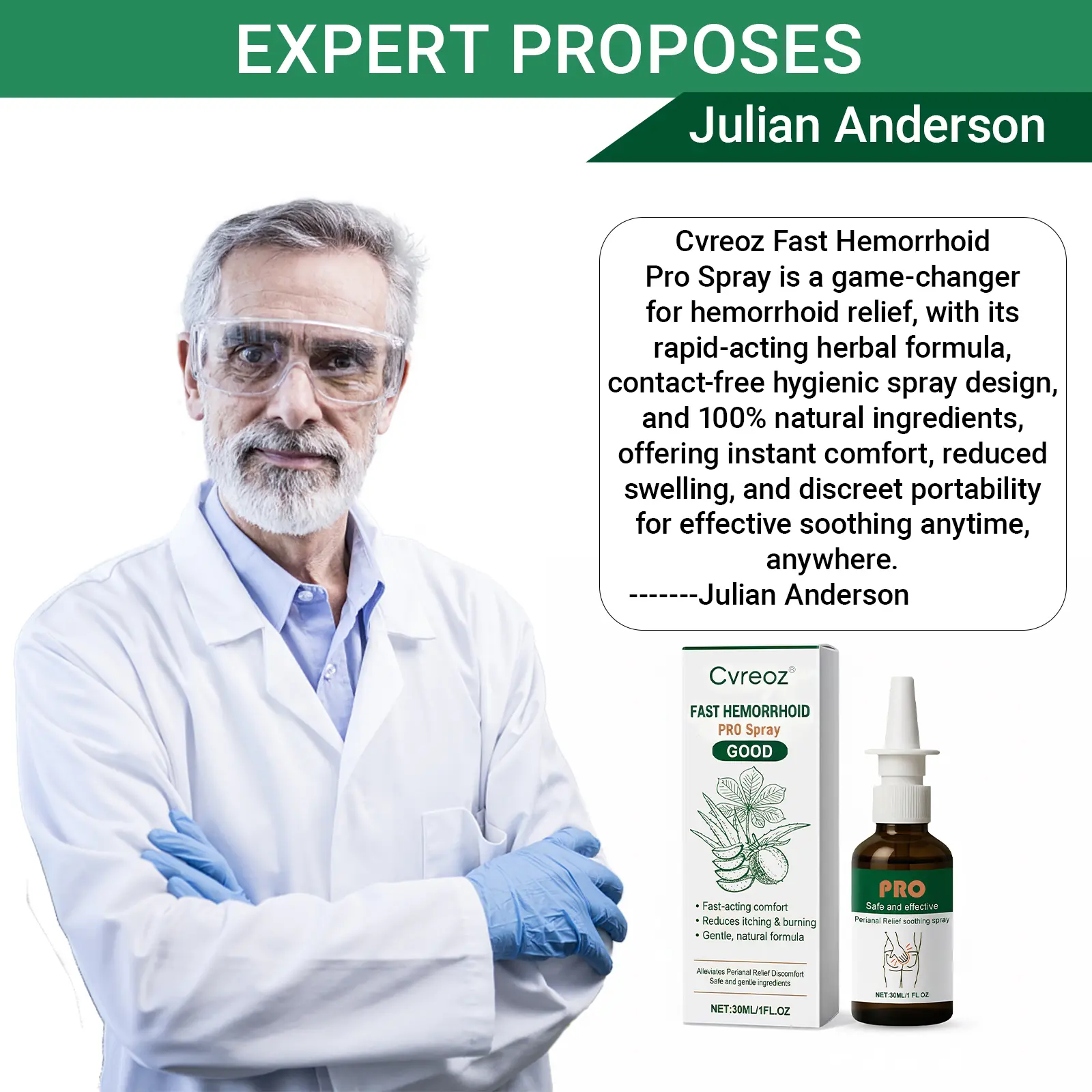 🎅 𝘾𝙝𝙧𝙞𝙨𝙩𝙢𝙖𝙨 𝙎𝙖𝙡𝙚 | Fast Hemorrhoid PRO Spray - Image 5