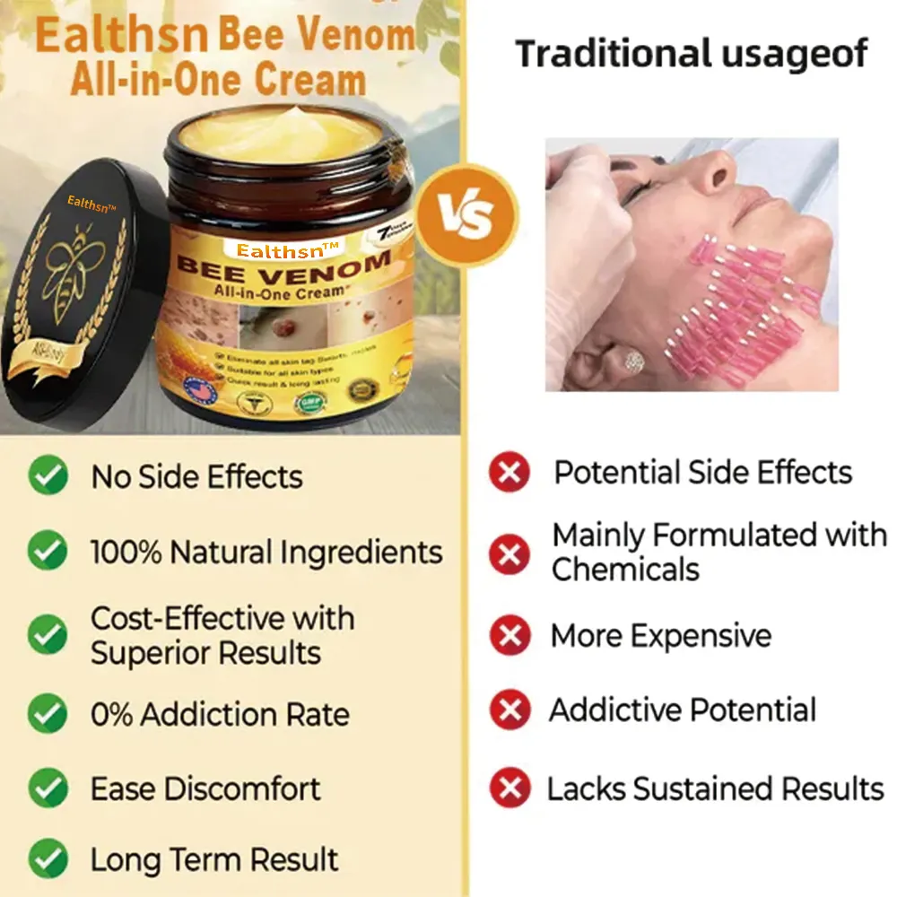 Bee Venom All-in-One Cream US Dermatologist Approved - Image 2