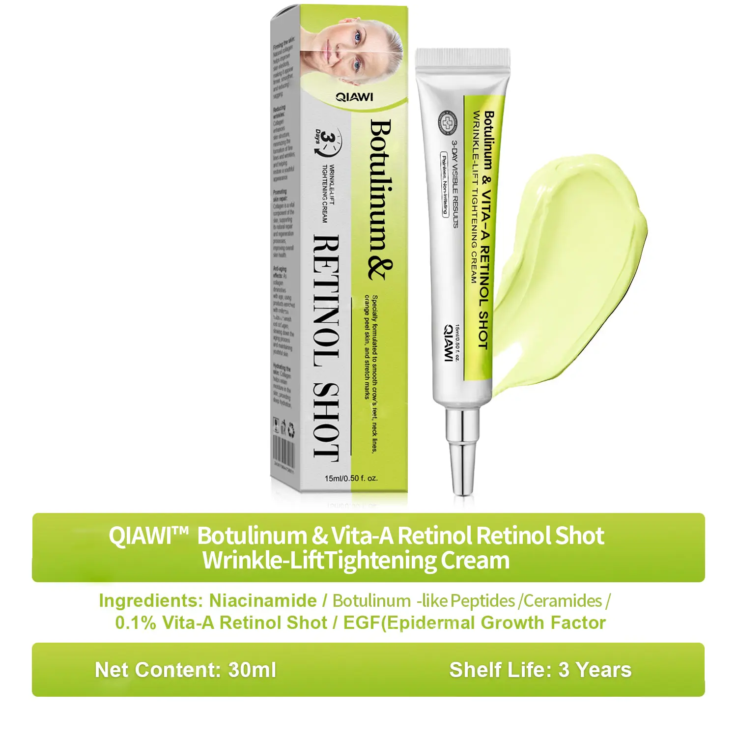 Final 3 Hours: 70%OFF🔥 Botulinum & Vita-A Retinol Shot Wrinkle-Lift Tightening cream✨ - Image 16