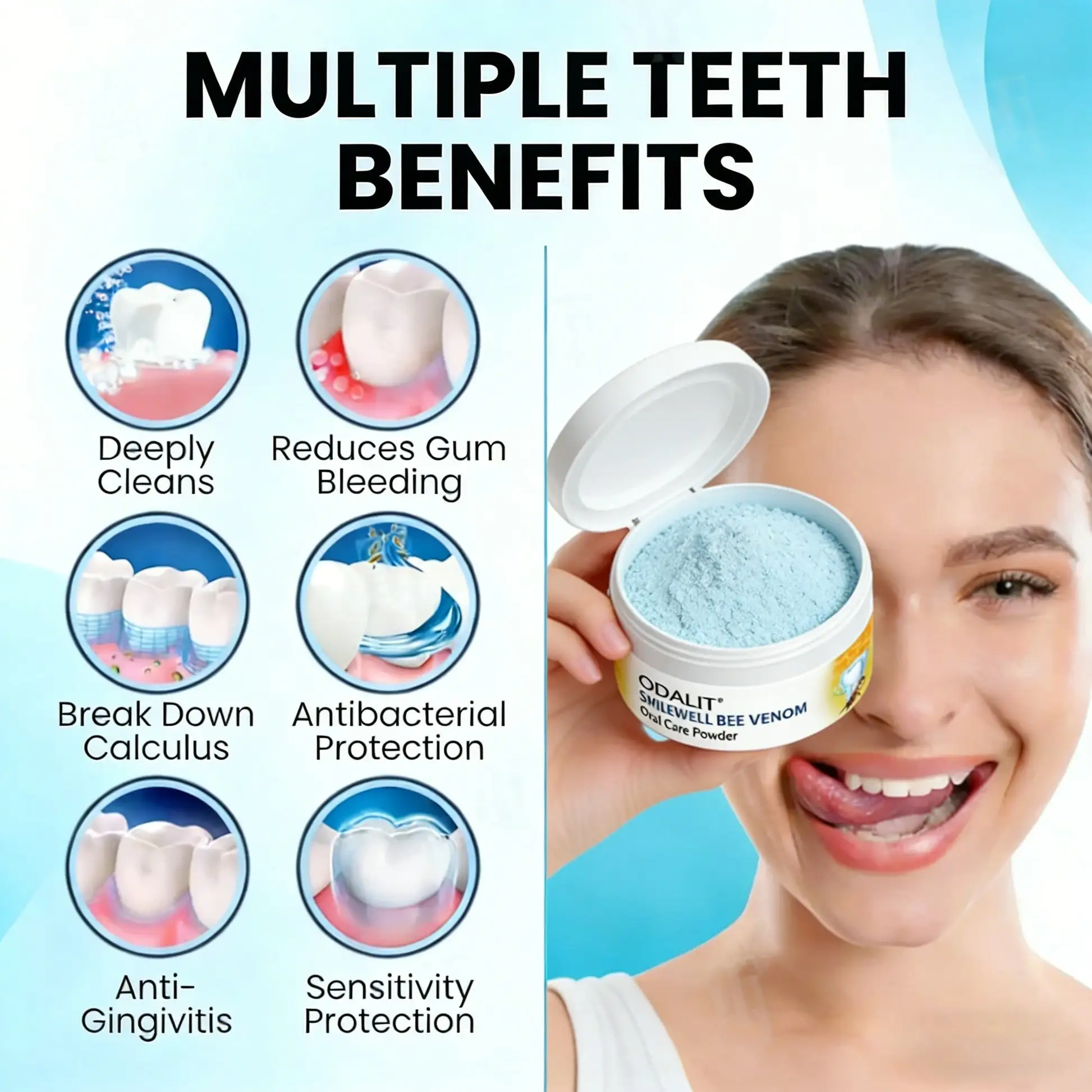Smilewell Bee Venom Oral Care Powder - Image 7