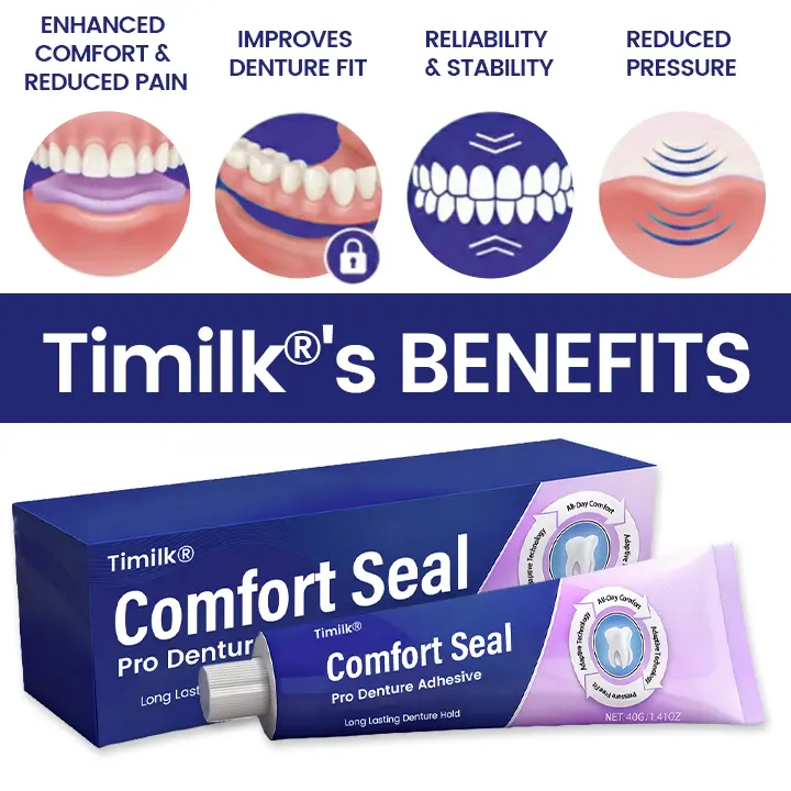 🔥 LIMITED SPECIAL OFFER 🔥 Comfort Seal Pro Denture Adhesive - Image 2