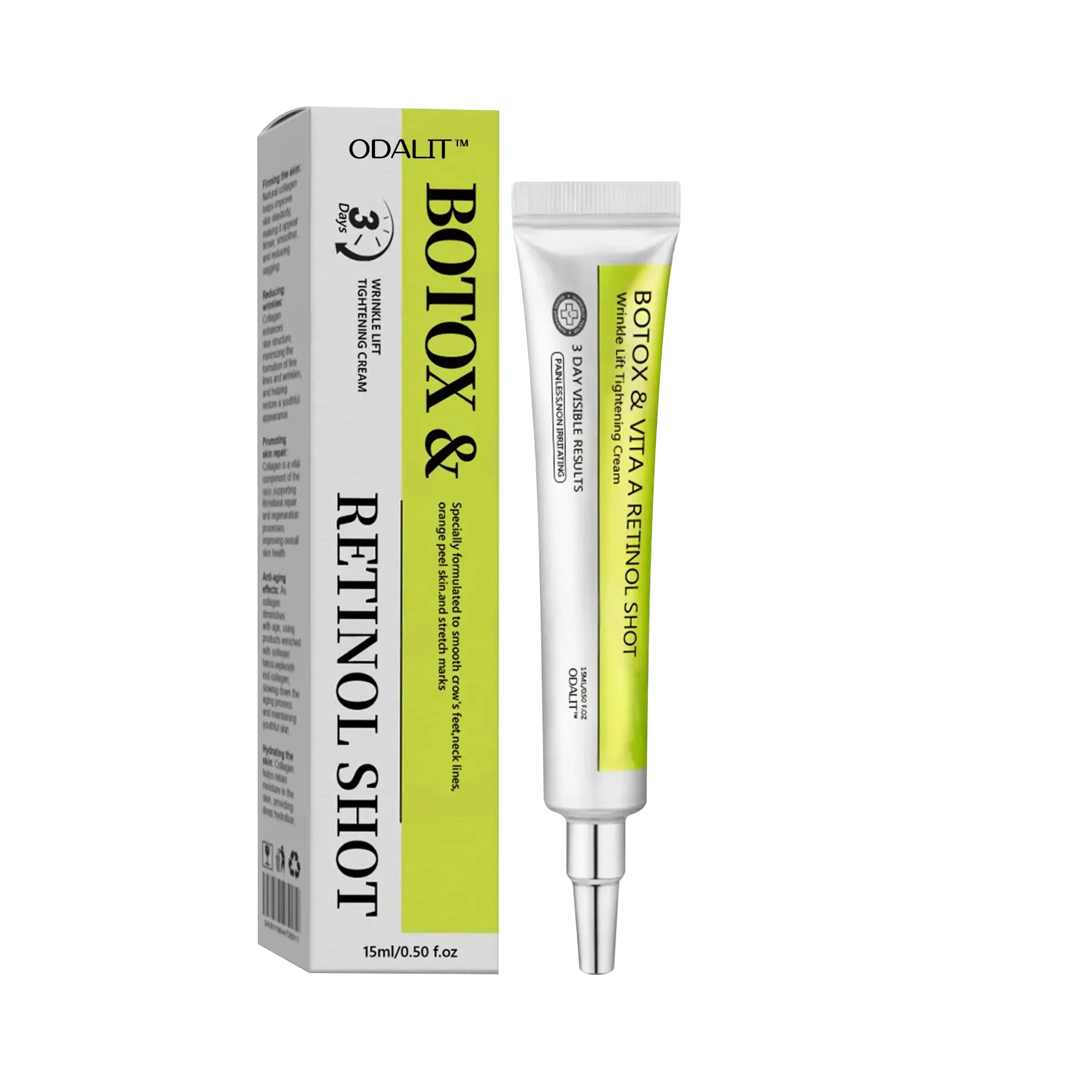 Botox & Retinol Shot - Eraser for Deep Wrinkles - Sagging Jowls & Puffy Eyes - Image 18