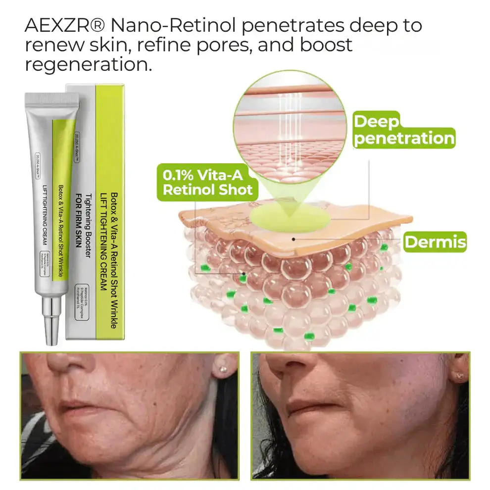 👏🌿Made and shipped from the USA 💫Botox & Vita-A Retinol Shot Wrinkle-Lift Tightening cream - Image 3