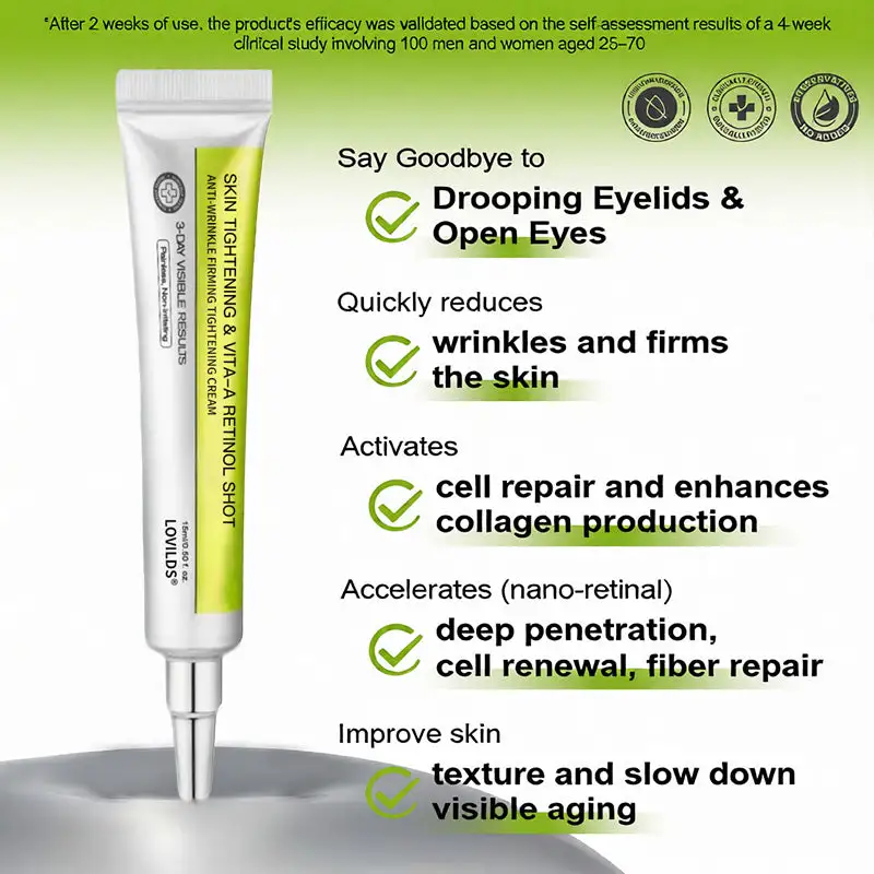 🧠👨⚕️Made and shipped from the USA Skin Tightening & Vita-A Retinol Retinol shot Anti-Wrinkle Firming Tightening cream - Image 3