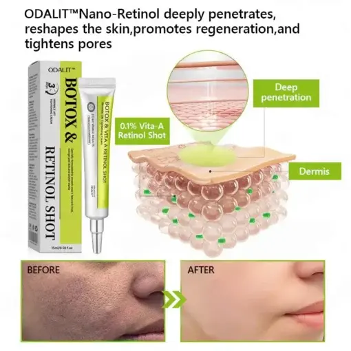 Botox Retinol Shot , FDA-Compliant Formula to Firm Sagging Skin Reduce Puffy Eyes - Image 8