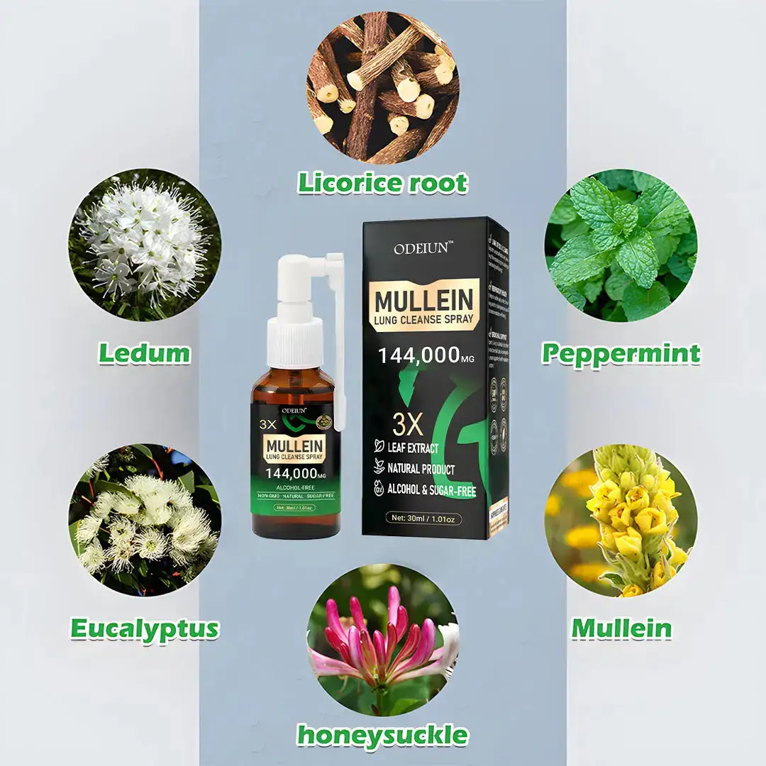 🌿 3X Mullein Lung Spray - Image 5
