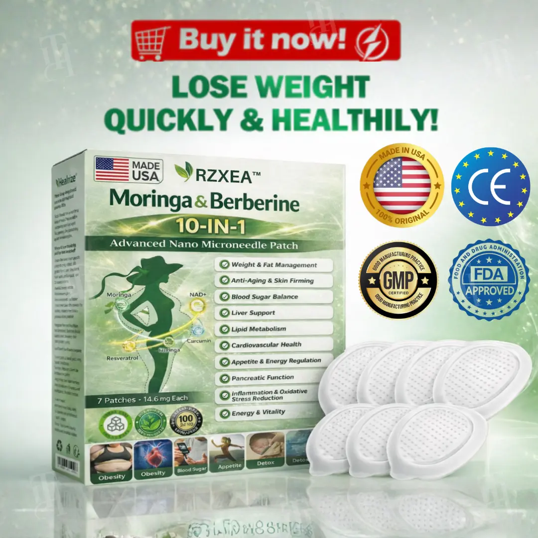 Moringa & Berberine NAD+ 10-in-1 Nano Microneedle Patch