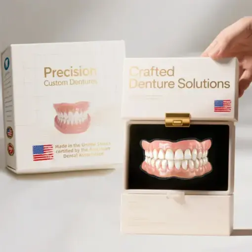 Dentures–Smile Confidently Again in Just 3 Minutes No Dentist Needed