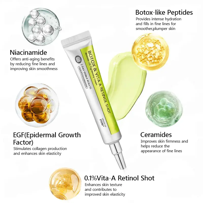 BOTOX & VITA A RETINOL SHOT Wrinkle Lift Tightening Cream - Image 55