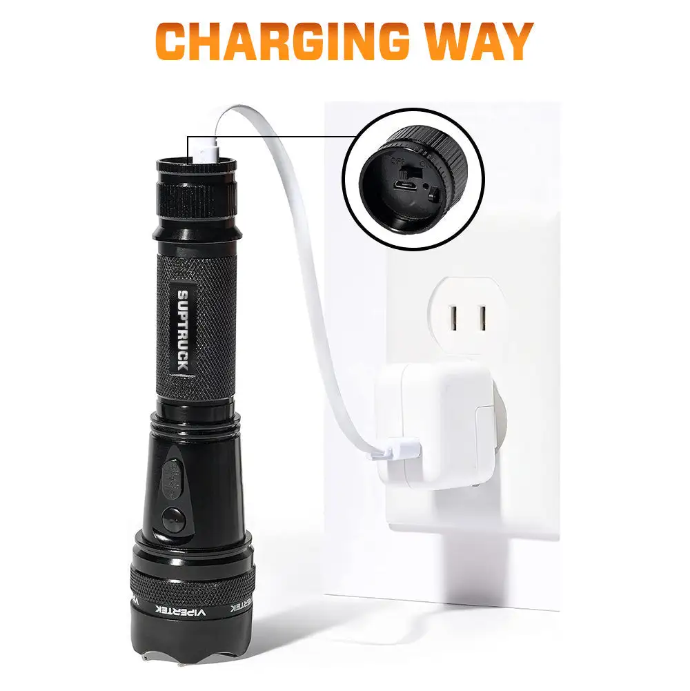 VoltGuard Shockforce X95 Tactical Stun Flashlight - Image 7