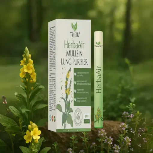 HerbaAir Mullein Lung PurifierFDA-Approved Lung Support in 15 Minutes