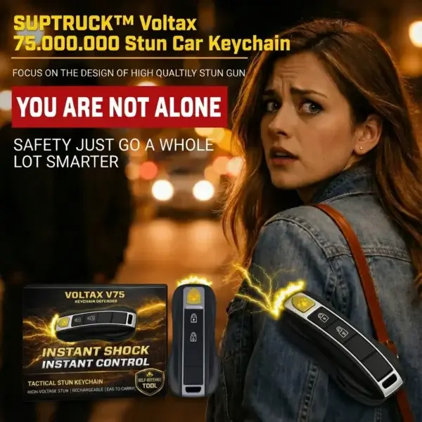 🔦 Voltax ShockForce 75M Stun Car Keychain ⚡ 2026 Flash Sale 75% OFF ️ - Image 2